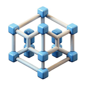 inspired surreal Geometric pattern of interconnected squares. Clean lines, flat color with Scalable Design. professional png