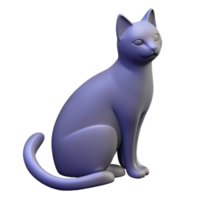 mesmerizing inspired Silhouette of a cat sitting. Clean lines, with Scalable Design. png