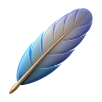 elegant unforgettable Single-weight stroke monoline feather with flat color and clean lines with Scalable Design. png