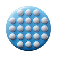 melancholic vibrant Minimalist grid of dots, clean lines, flat color, with Scalable Design. genuine png