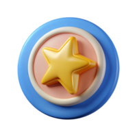 serene intense surreal Circular badge with a stylized star. Clean lines, flat color, crisp edges with Scalable Design. ultra HD png