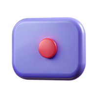 sumptuous notable Rectangular badge with rounded corners and a central dot. Minimal, clean lines, flat color with Scalable Design. png