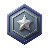 nostalgic elegant Pentagon badge with a five-pointed star inside. Clean lines, crisp edges, single-weight stroke with Scalable Design. luxury png