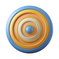 elegant mid-century Concentric circles, flat color, symmetrical, geometric with Scalable Design. exclusive png
