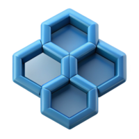 encantador dinâmico industrial intertravamento hexágonos, fresco arestas, mínimo, com escalável Projeto. exclusivo png