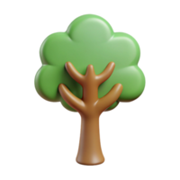 pristine classic Single-weight stroke outline of a tree. Crisp edges, flat color, minimal with Scalable Design. high resolution png