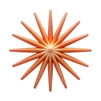 pristine energetic retro A starburst pattern, clean lines, flat color, symmetrical with Scalable Design. genuine png