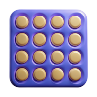 enchanting exemplary A repeating pattern of squares and circles, flat color, with Scalable Design. png