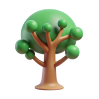 pristine geometric Circular tree character with simple branches. Minimal, flat color with Scalable Design. refined png