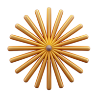 ethereal breathtaking Geometric pattern of radiating lines. Single-weight stroke, flat color. with Scalable Design. handcrafted png