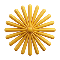 pristine creative Geometric pattern of radiating lines. Single-weight stroke, flat color. with Scalable Design. handcrafted png