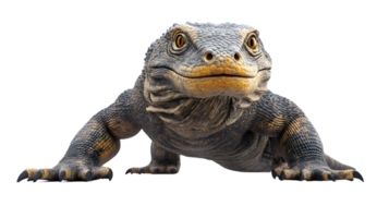 A detailed and realistic depiction of a reptile with textured scales ideal for nature wildlif png