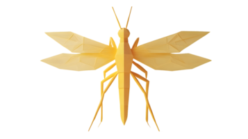 Geometric Insect Design A Modern Abstract Interpretation of a Flying Creature with Intricate png