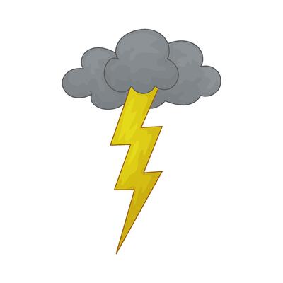 illustration of a thunderstorm