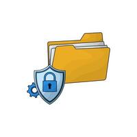 File and Folder Lock vector