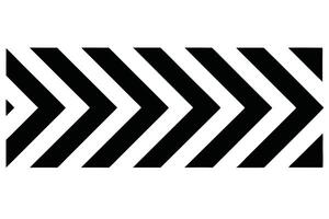 Stylish Black and White Chevron Arrow Pattern for Design vector