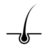 hair icon for graphic design, logo, web site, social media, mobile app, ui illustration vector