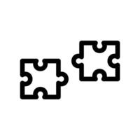 Two Disconnected Jigsaw Puzzle Pieces Symbolizing Incompatibility Issues vector