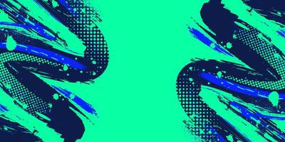 Grunge Sports Background with Halftone Effect. Suitable for Banner and Poster Design Elements vector
