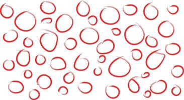 Chalk pencil ellipse frames, round shapes in sketch style. Hand drawn illustration isolated on white background, vector