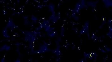 Abstract Neon Lights, Smooth Wave Animation for Motion Graphics video
