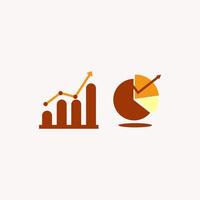 Basic RSimple Bar Chart and Pie Chart vector
