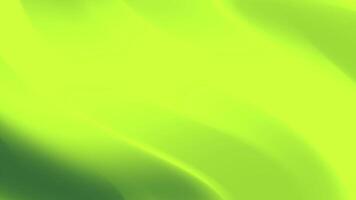 Vibrant neon green abstract background with smooth flowing curves and gradient light. Great for tech themes, creative design, and digital visuals. video