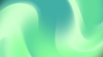 Soft green and cyan abstract background with smooth gradients and flowing shapes. Ideal for modern design, wellness, or nature-inspired themes video
