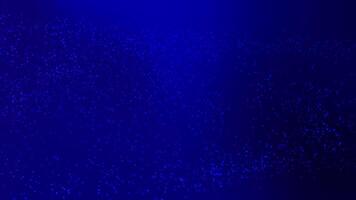 Blue dark background with glowing particles, creating a futuristic and digital atmosphere. Ideal for tech, data, or abstract visual themes. video