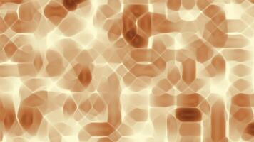Abstract pattern of light and dark orange and brown polygonal shapes Suitable for backgrounds graphic design projects and geometric themed concepts video