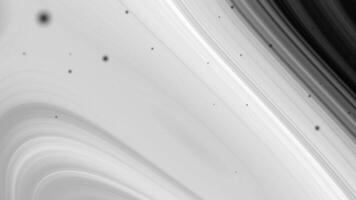 Beautiful abstract close up of planetary rings featuring star like points on a gradient background video