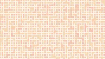 Abstract maze like design in soft beige and pink tones perfect for backgrounds and digital projects video