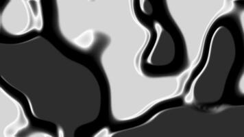 Abstract black and white swirling shapes suitable for graphic design projects backgrounds and modern art concepts Bold and dynamic visuals video