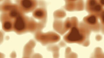 Abstract brown shapes on a white cream cornsilk background ideal for graphic design projects presentations digital art and artistic backgrounds video