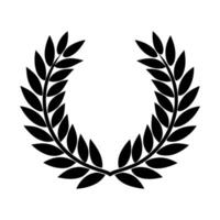 Award Laurel Symbol Collection Art vector