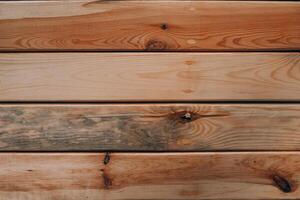 Wooden planks arranged in a natural pattern showcasing grain and color variations photo