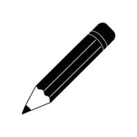Bright Yellow Pencil Sharpened to a Fine Point vector