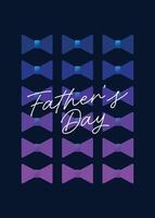 Fathers Day layout featuring a classic tie design, symbolizing dad's style and elegance. Perfect for creating memorable greeting cards, posters and digital celebrations vector