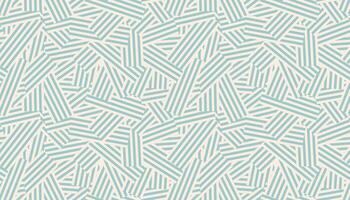 Abstract random stripes seamless pattern. Striped geometric infinity background or wrapping paper, textile, fabric. vector