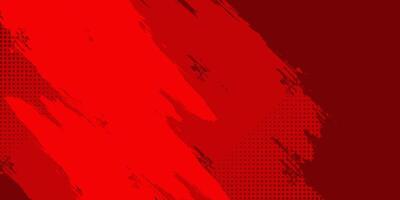 Modern Red Brush Texture with Halftone Overlay, Designed for Sport-Themed Visuals vector