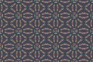Eastern seamless pattern. Moroccan Texture of various horizontal colour rhombus, geometric shapes. Traditional oriental elements. vector