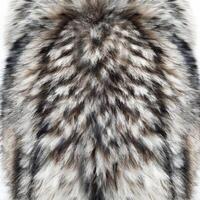 Close up of soft gray and brown animal fur texture creating beautiful natural pattern photo