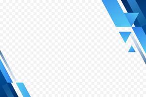 Tech blue gradient frame background illustration vector