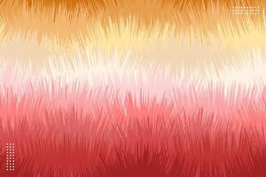 Abstract Grass Texture in Gradient Colors vector