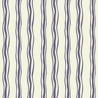 Abstract seamless pattern with wavy vertical stripes in purple on light background. Modern geometric design representing motion, rhythm and creative minimalism vector
