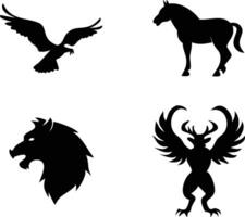 Animal Logo Collection for Branding and Design vector