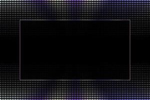 Modern Colorful Black Frame Border Background vector