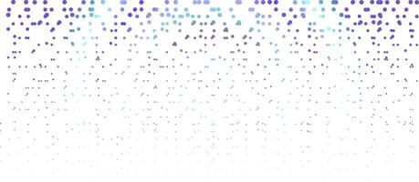 Modern Purple Fading Halftone Dots Wide Pattern Texture Background vector