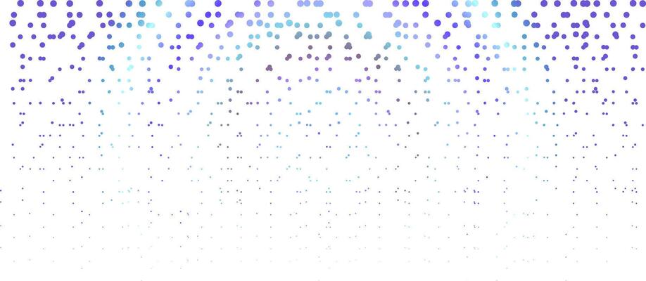 Modern Purple Fading Halftone Dots Wide Pattern Texture Background