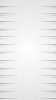 Halftone white vertical background with sharp lines on the right and llef vector
